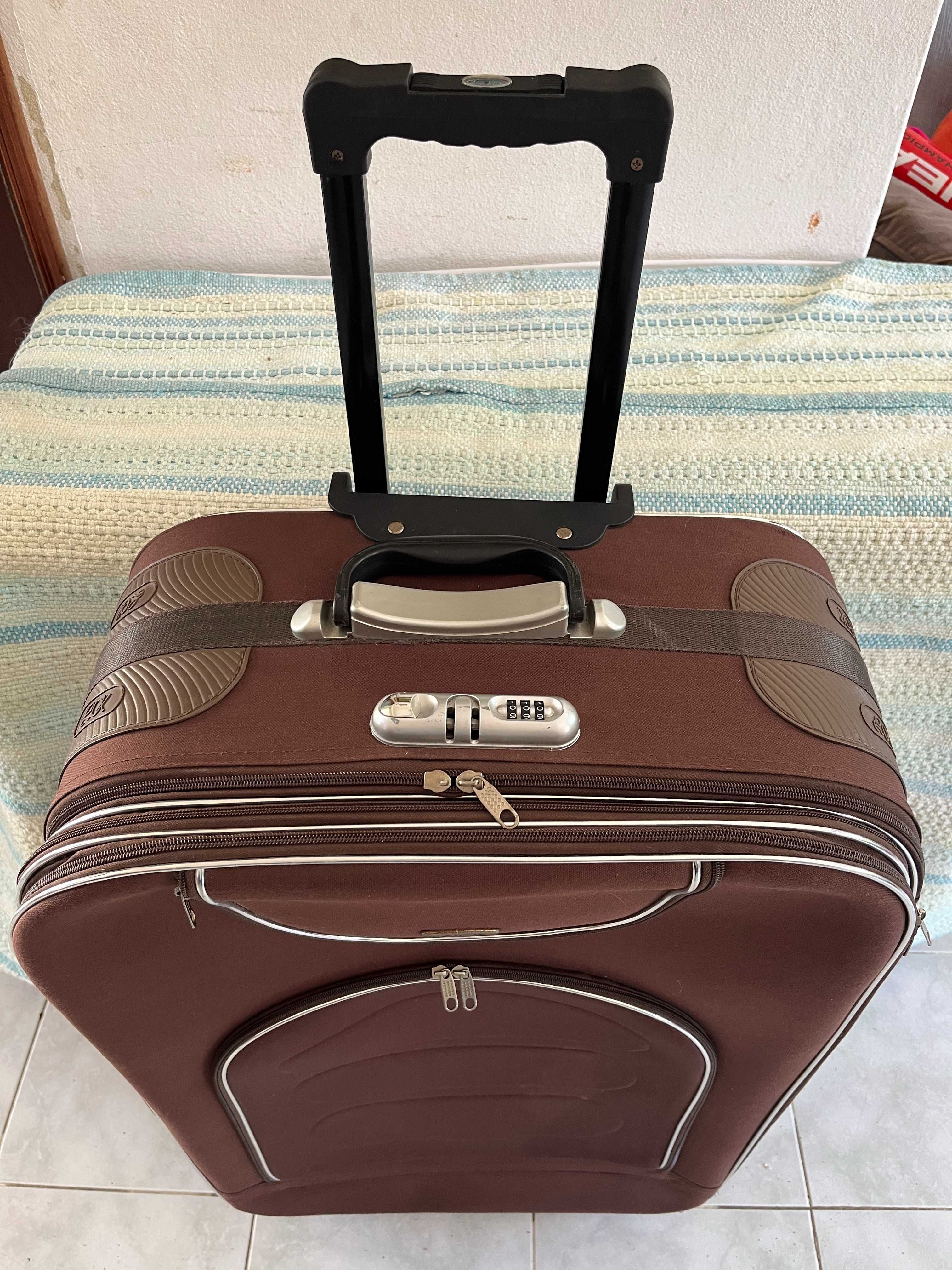 Mala Viagem Grande - Castanho