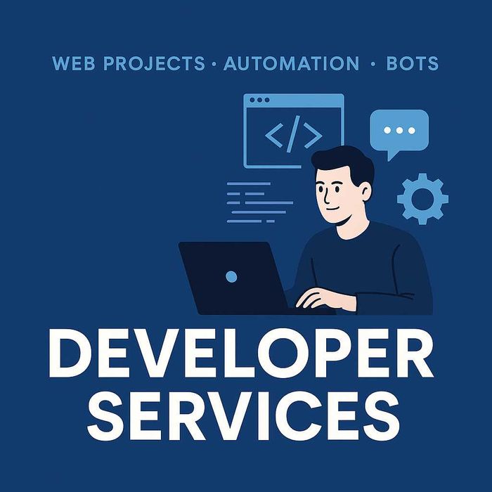 Розробка веб‑проєктів та Telegram‑ботів