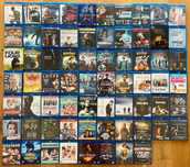 Coleção filmes blu-ray/bluray