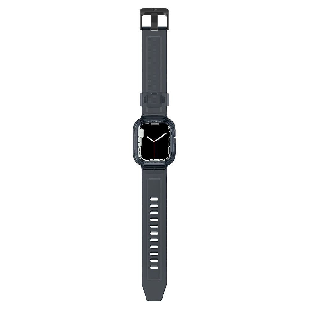Чехол и ремешок Spigen Liquid Crystal Pro для Apple Watch 44/45