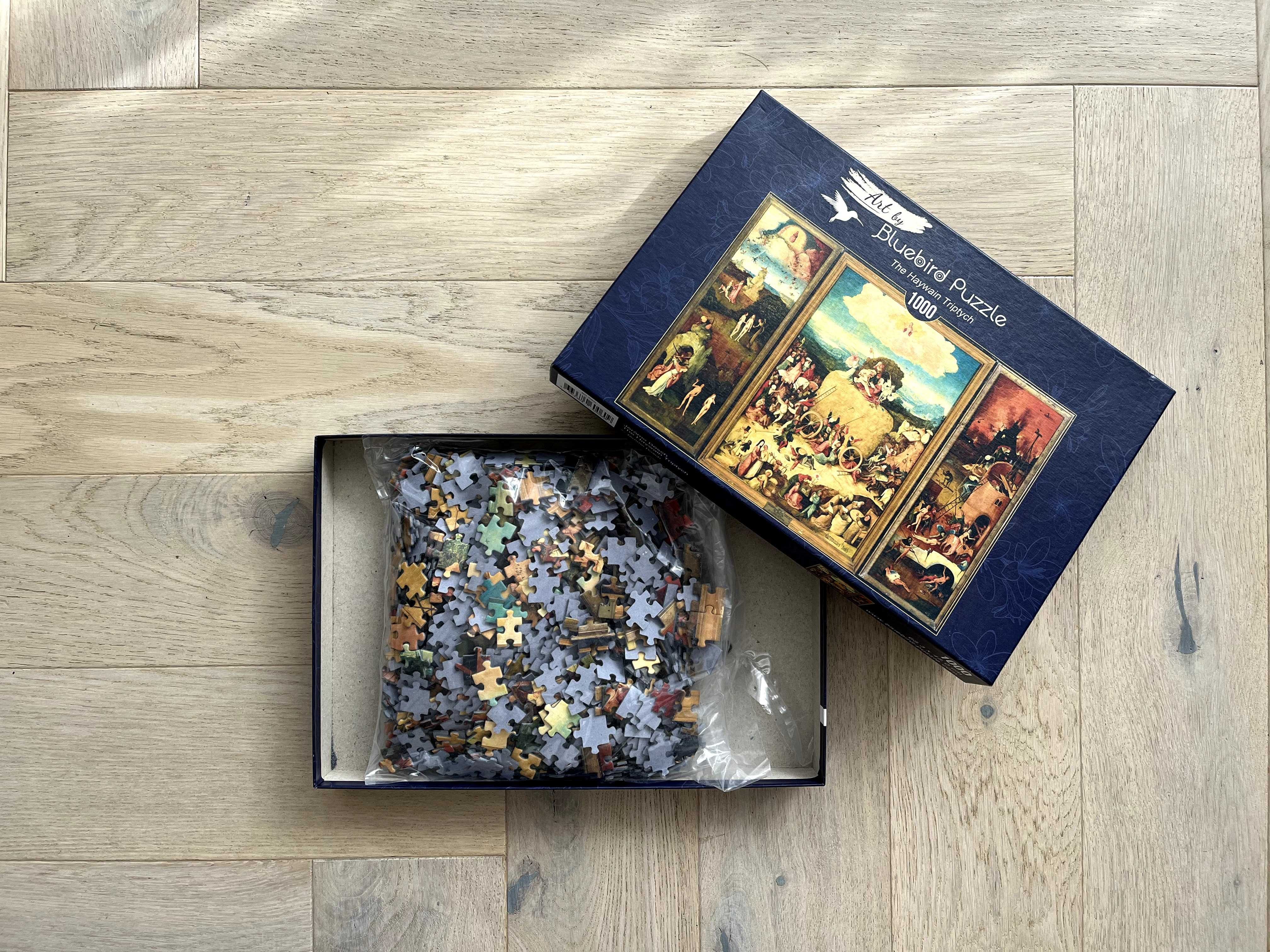 Puzzle BlueBird 1000 - Bosch - The Haywain Triptych