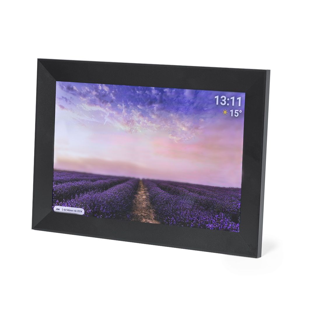 Moldura Digital Wi-Fi 10,1" com App Frameo - NOVA