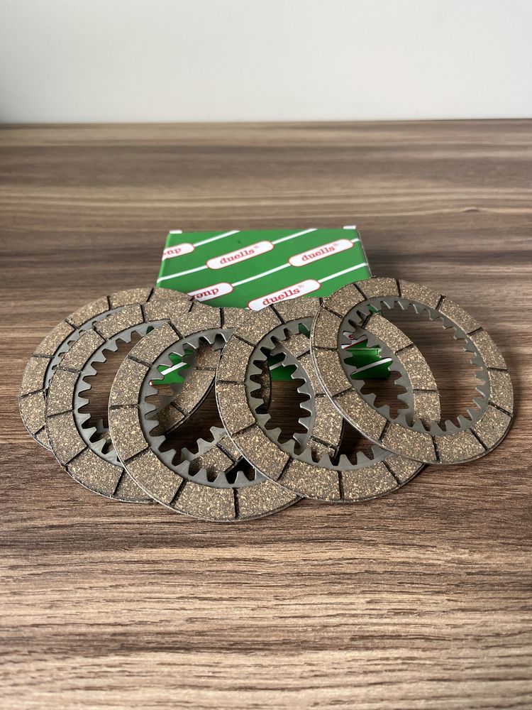 NOWY KOMPLET DUELLS tarcz tarcze sprzęgła MZ ETZ 250 ETZ 251 MZ TS 250