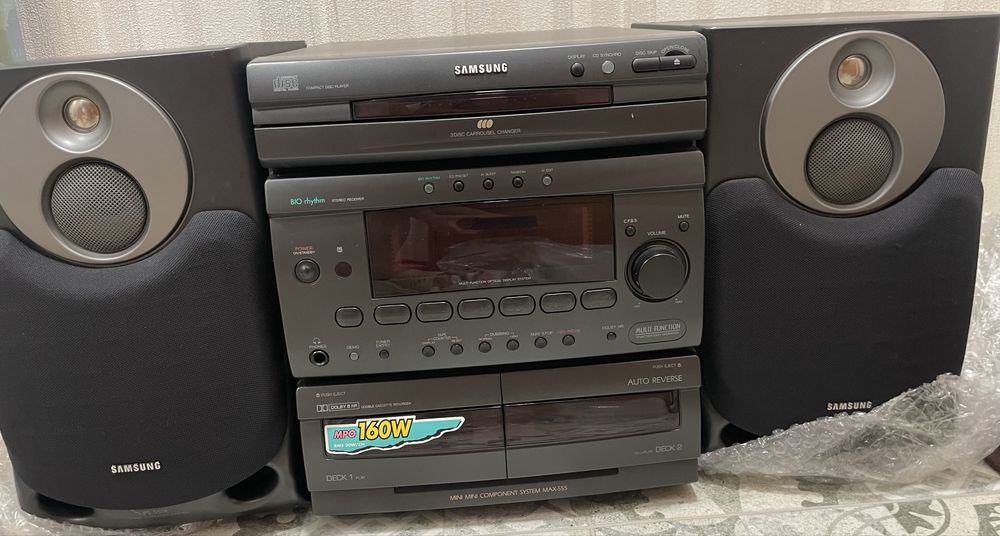 Музыкальный центр, SAMSUNG. DVD плеер, Pioneer