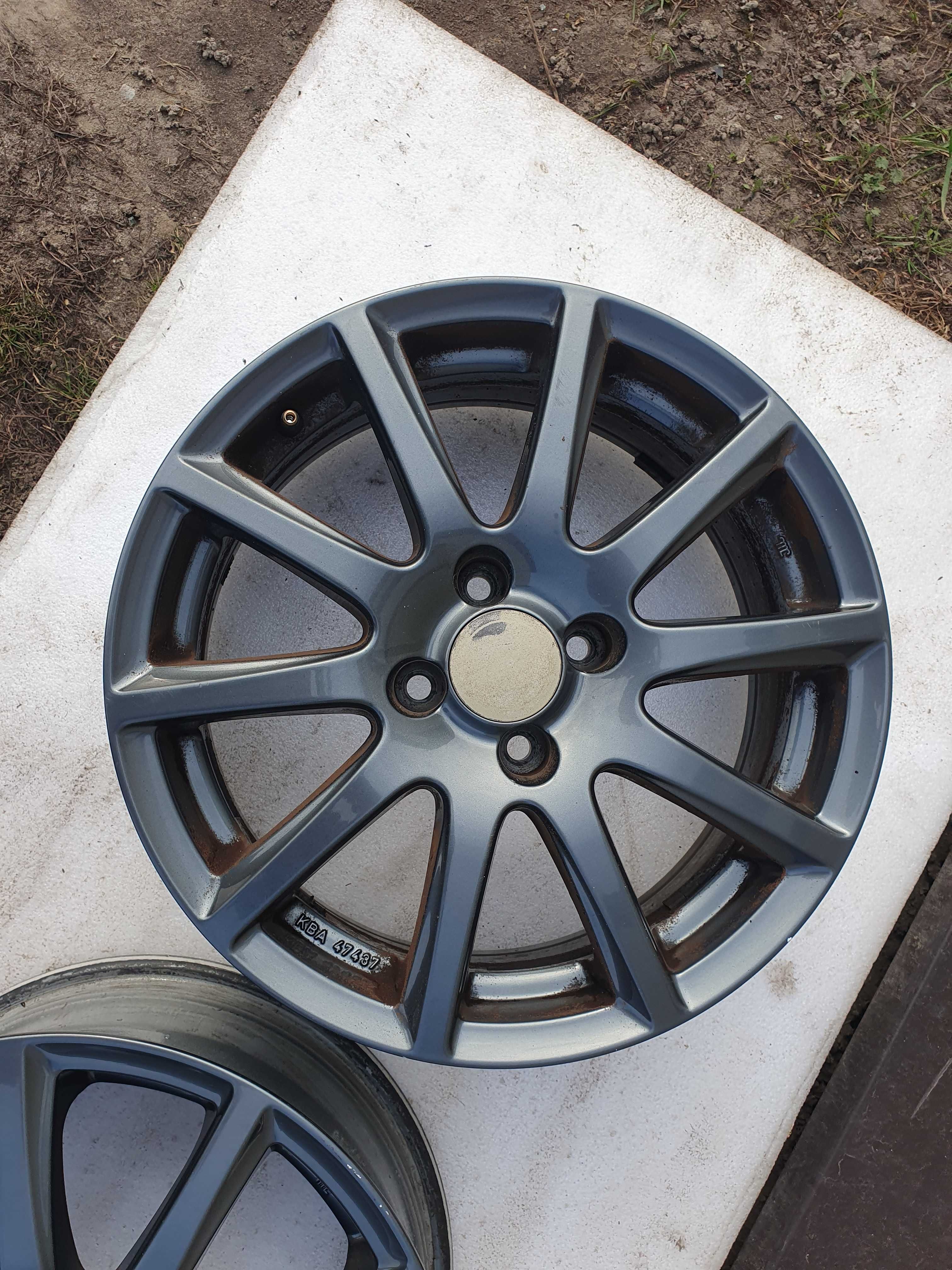 1 x Felga alufelga Opel 16 cali Rial 4x100 grafitowa