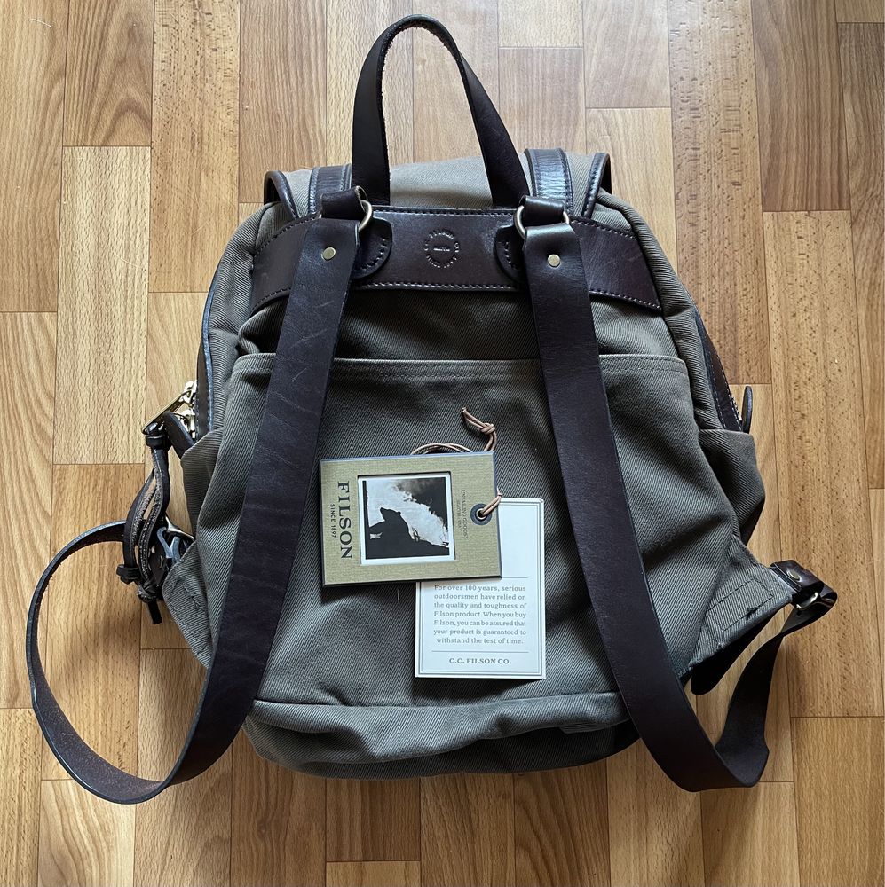 Filson, Rugged Twill Rucksack, made in USA, рюкзак, backpack