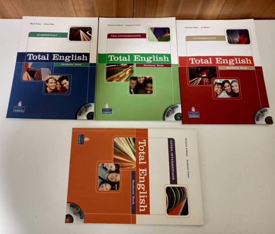 Angielski - Podręcznik TOTAL ENGLISH Pre-Intermediate + DVD Nowy!!!