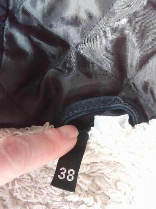 Куртка-парка жіноча, 38р., чорна