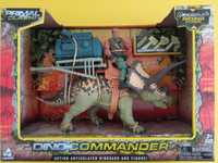 Jurassic Clash World Dino commander zestaw dinozaur akcesoria Nowe