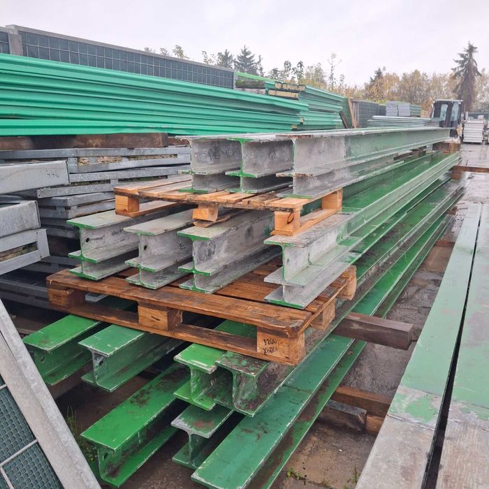 Dwuteownik HEB 160 z wzmocnieniem 6.5m