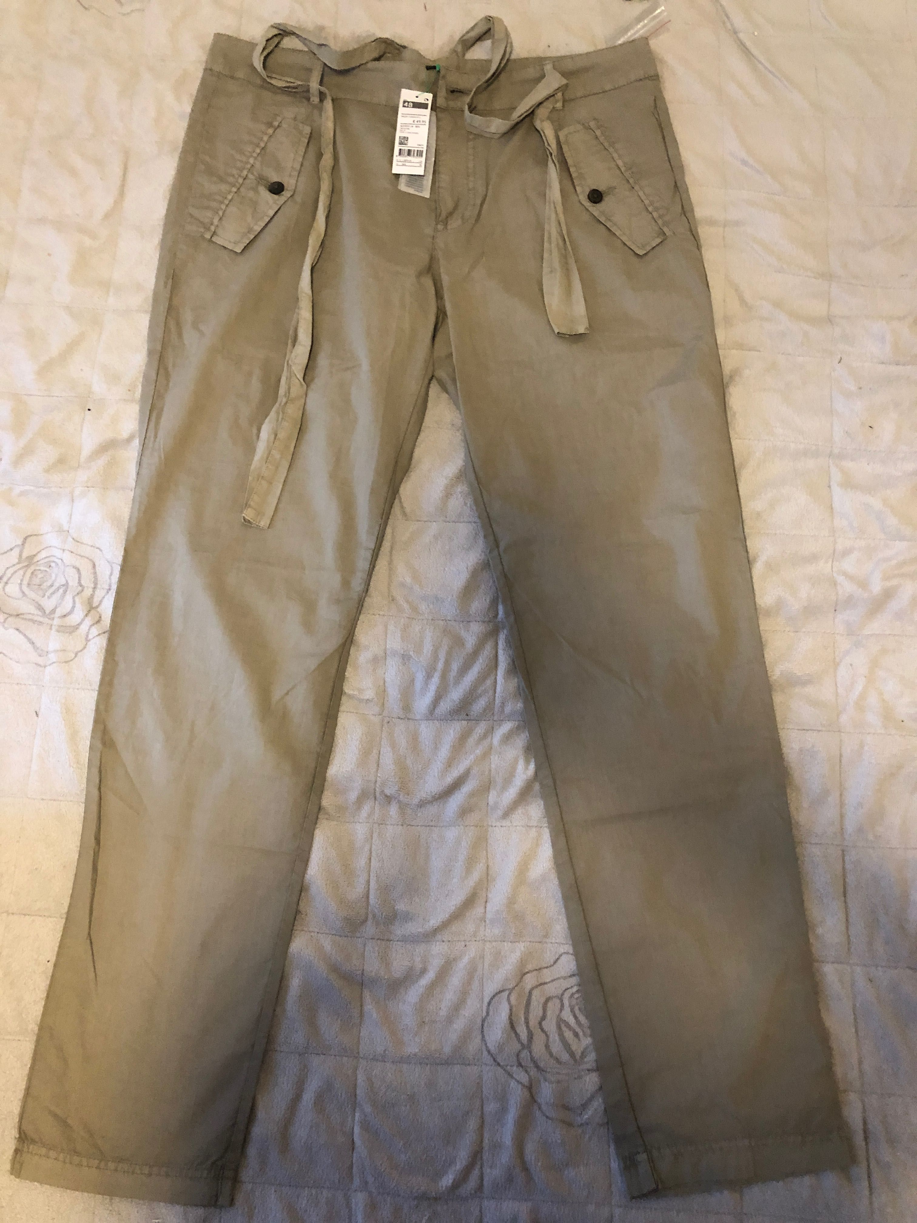Штаны и рубашка Новые,  Benetton, размер L , 48 .