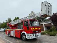 Iveco Eurocargo 130E23  Wóz strażacki Drabina strażacka 30m ,Podnośnik koszowy zwyżka FILM