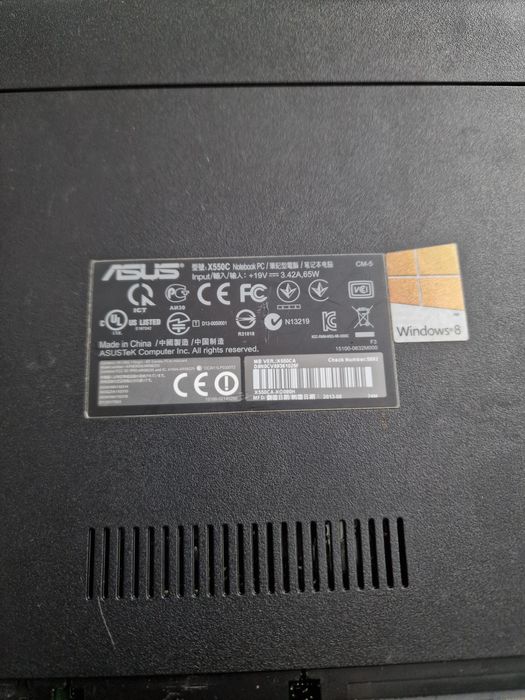 Запчастини плата asus x550c