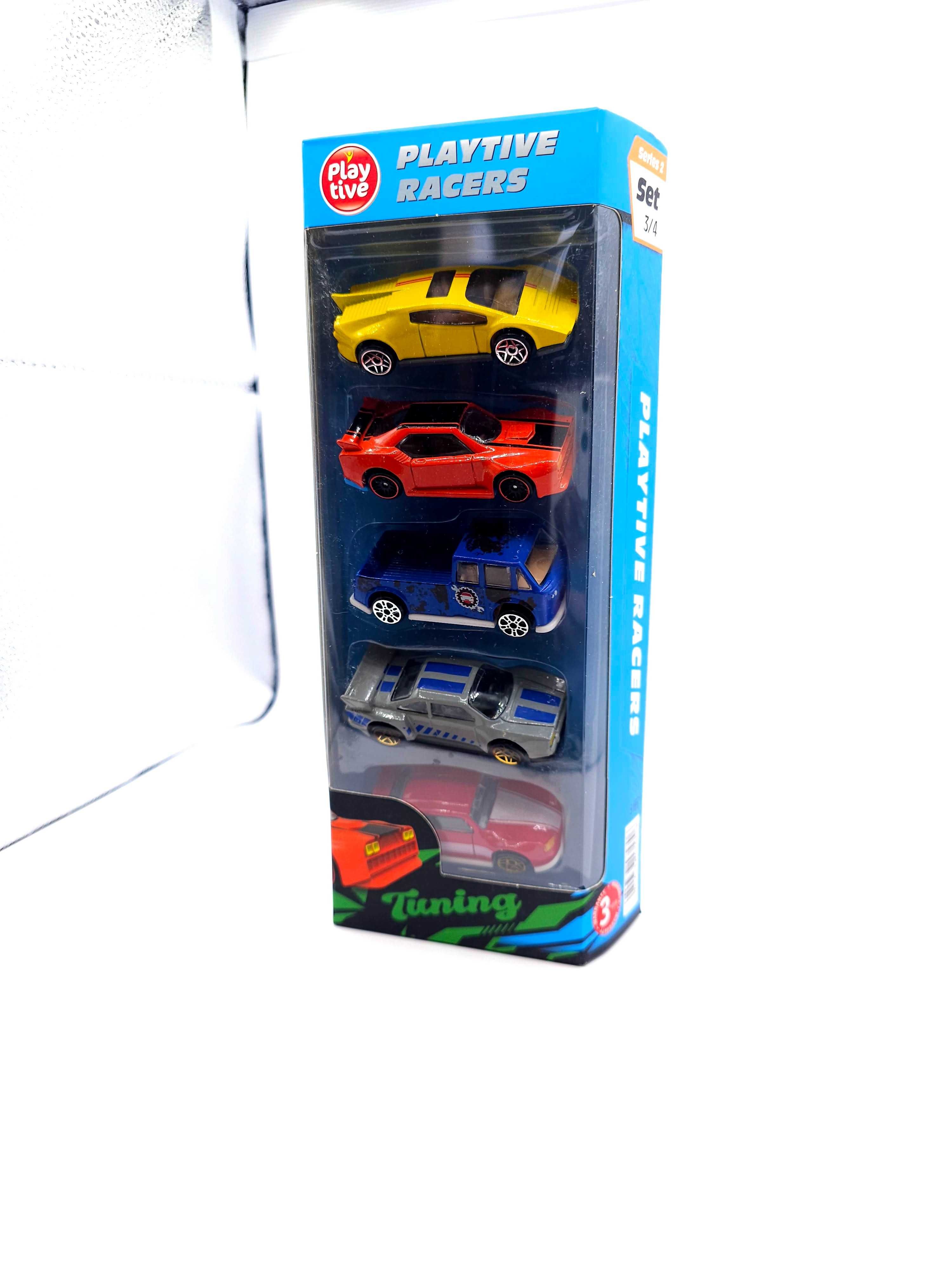 Samochody samochodziki PLAYTIVE RACERS TUNING 5 szt zestaw