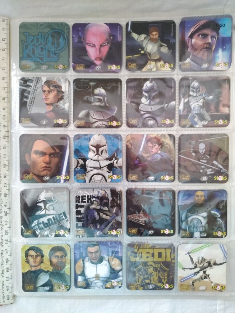 Звездные войны star wars clone wars panini магниты альбом