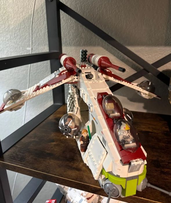 Конструктор Lego 1в1 Star Republic Gunship 75021 Space 1244 +деталей