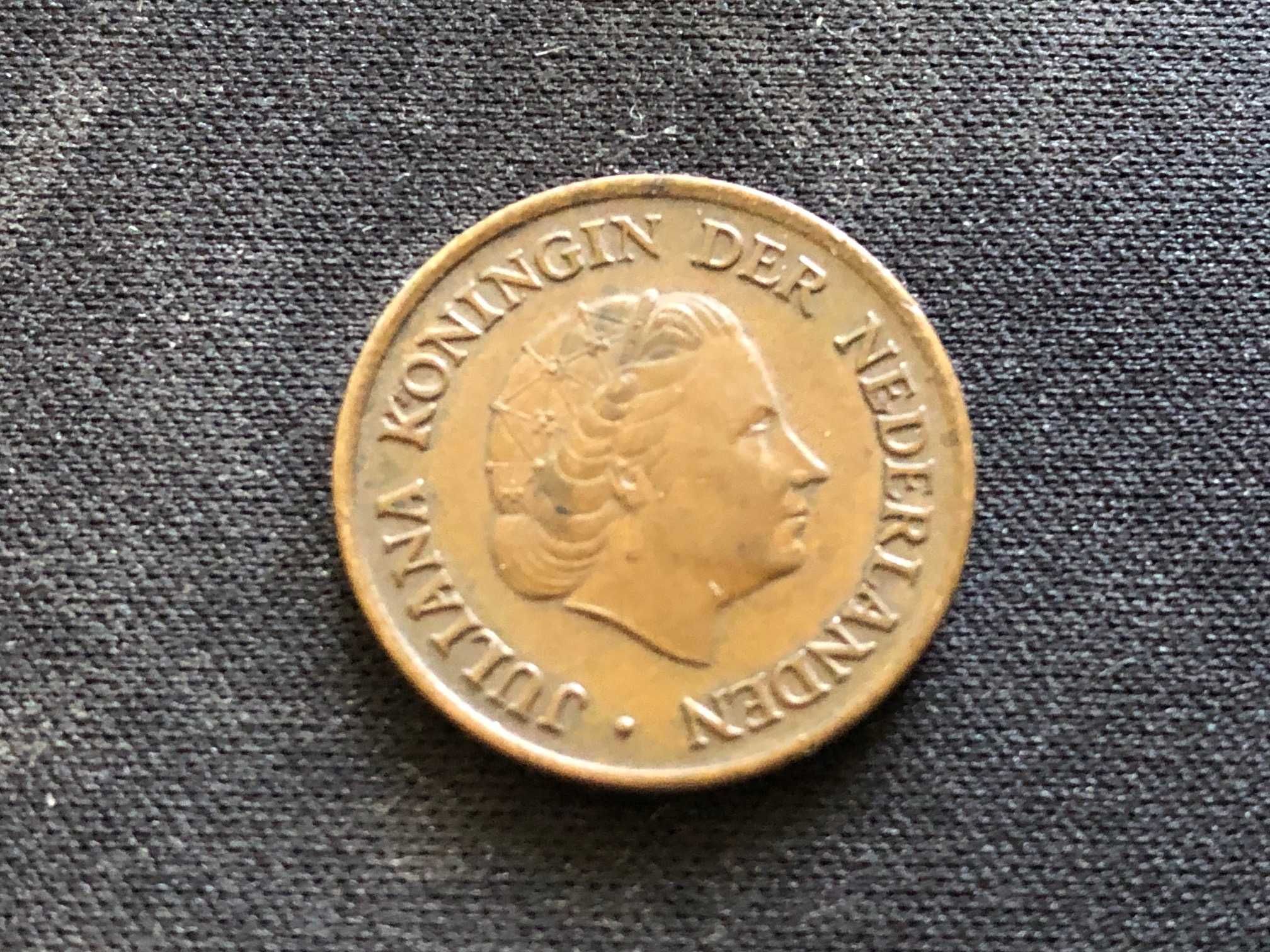 Монета 5 центов Нидерланды 1973 год