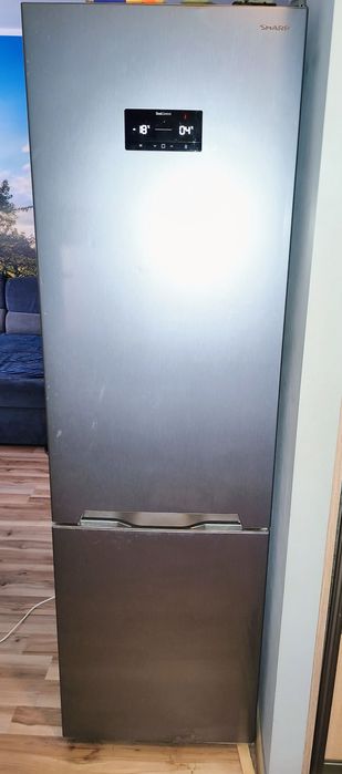 Lodowka Sharp titanium gray