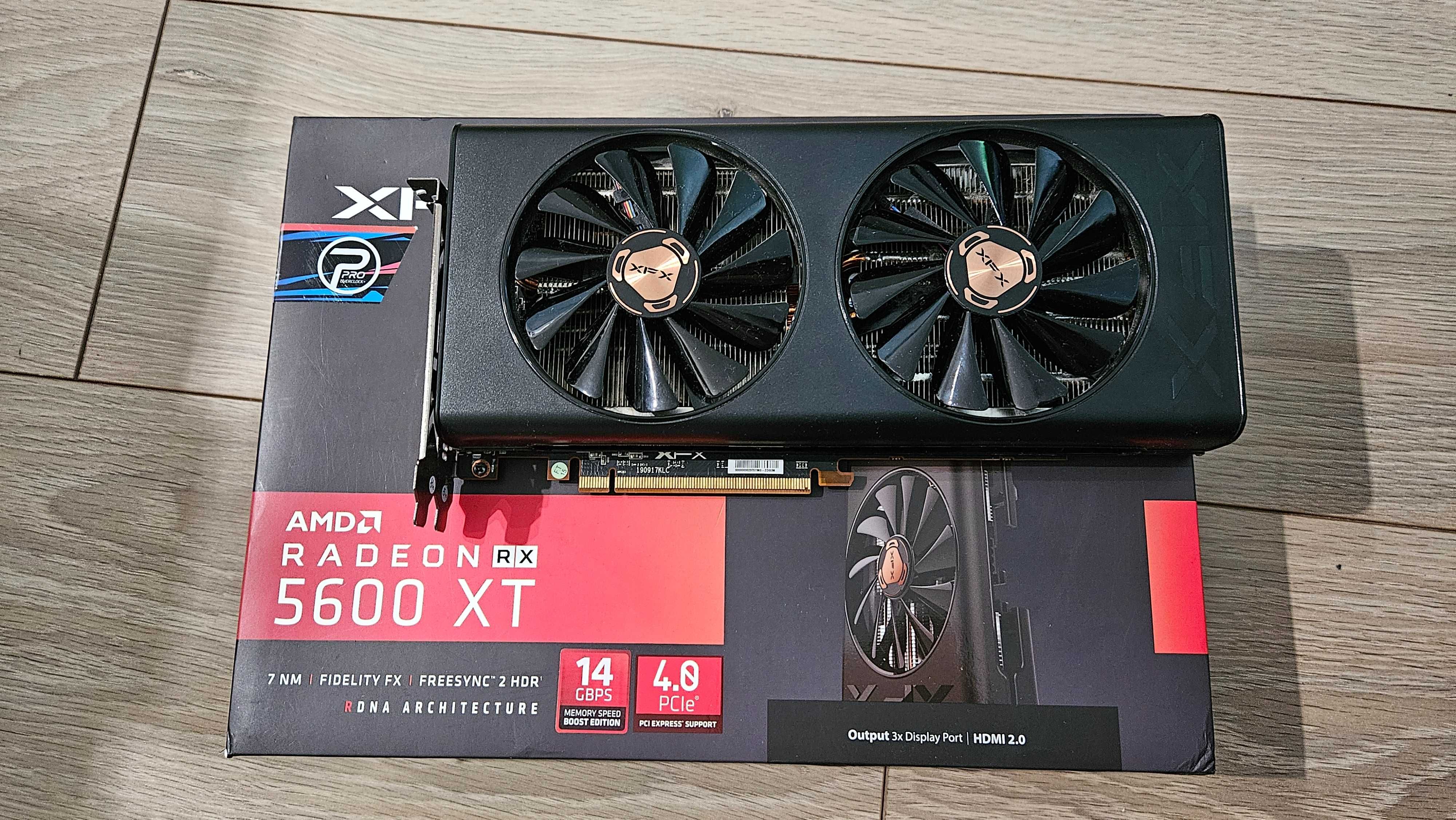 Karta graficzna XFX Radeon RX 5600 XT
