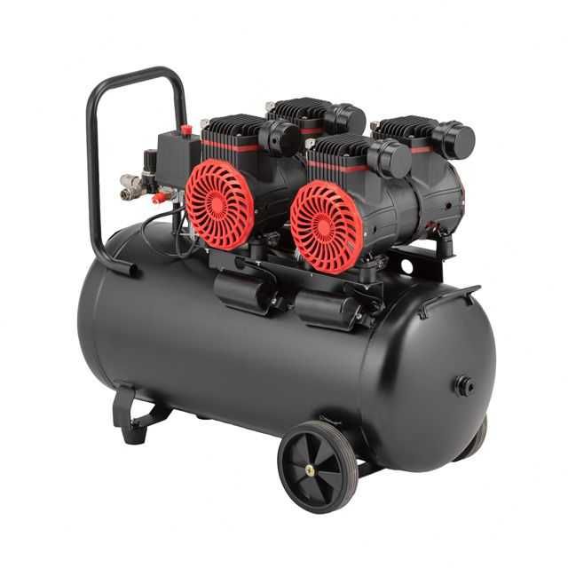 Компресор 50 л, 220 В, 8aтм, 500 л/хвил, 2800 об/хв. INTERTOOL PT-0038