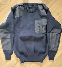 Sweter mundurowy granatowy L.