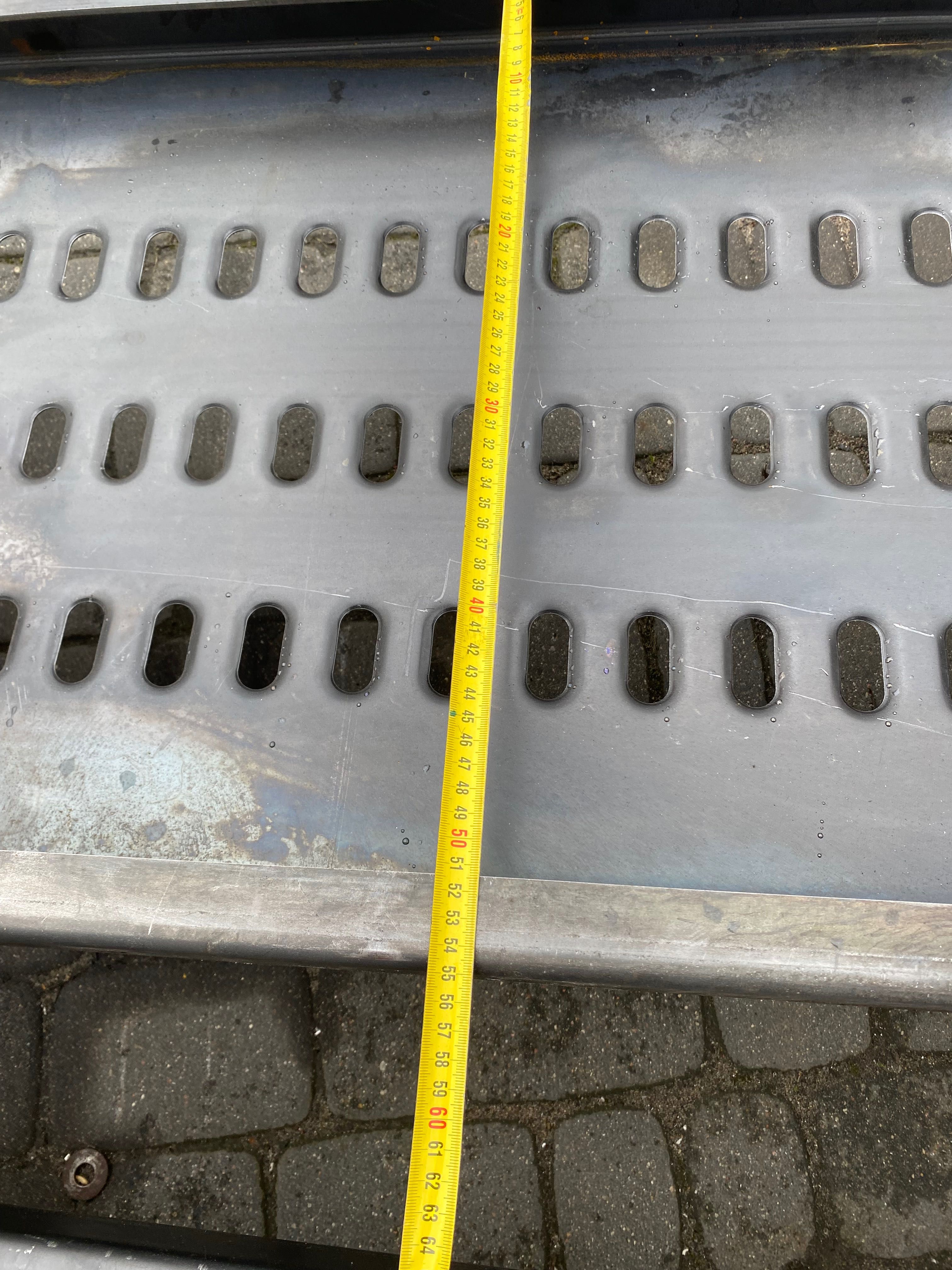 Bardzo mocne najazdy trapy stalowe do ciężarówki panele