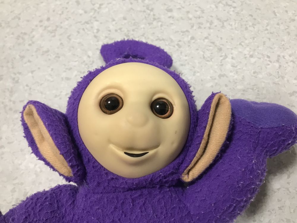 Maskotka Tinky Winky fioletowy Teletubiś  29 cm