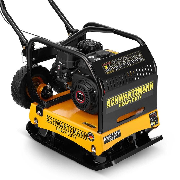 Zagęszczarka płytowa gruntu SCHWARTZMANN ubijak ZG140TK 120 kg 32 kN