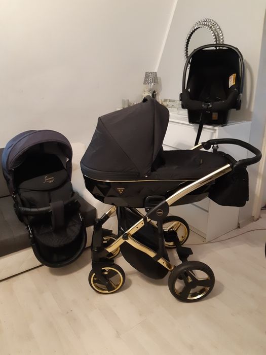 Junama Diamond 3w1 uniwersalny czarny czarno złoty wysylka