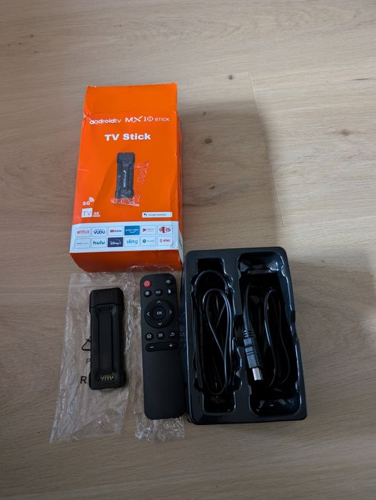 Android TV Stick MX10 - Smart TV
Zmień swój telewizor w