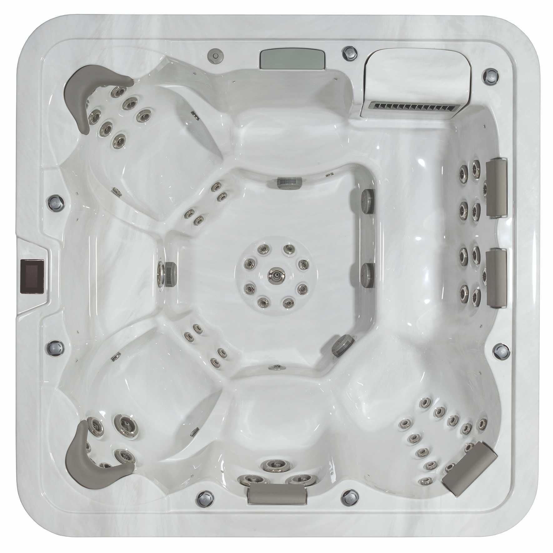 Wanna Jacuzzi Viskan LINDO – Luksusowy hydromasaż dla 8 osób, 67 dysz