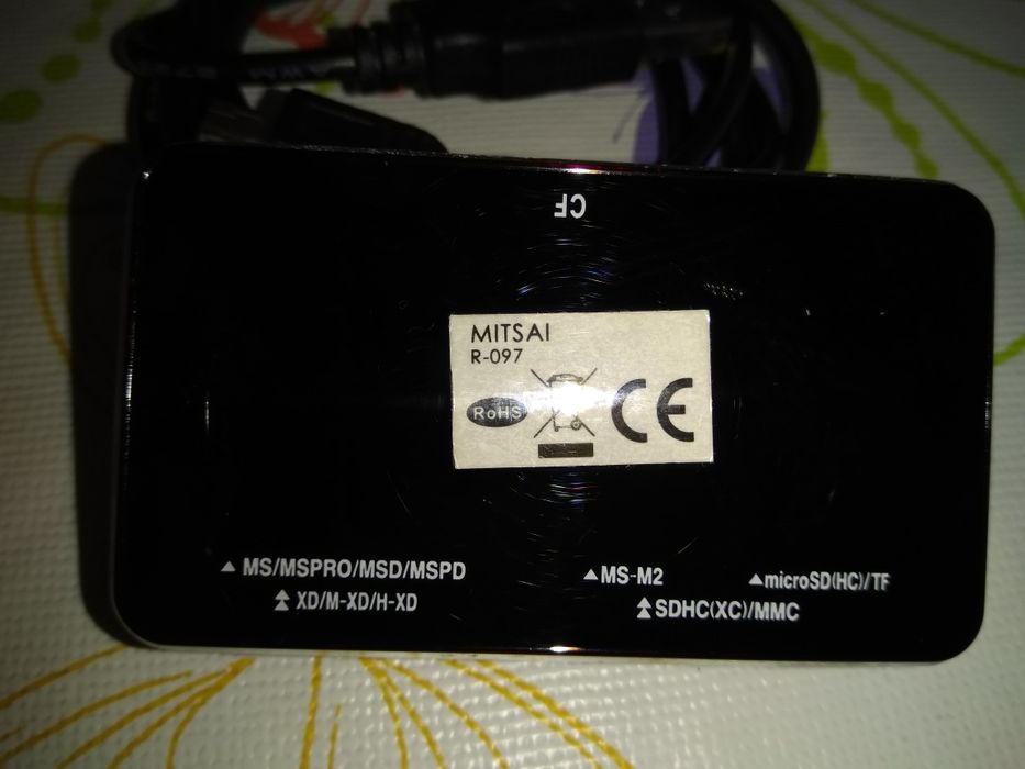Leitor de cartões marca Mitsai