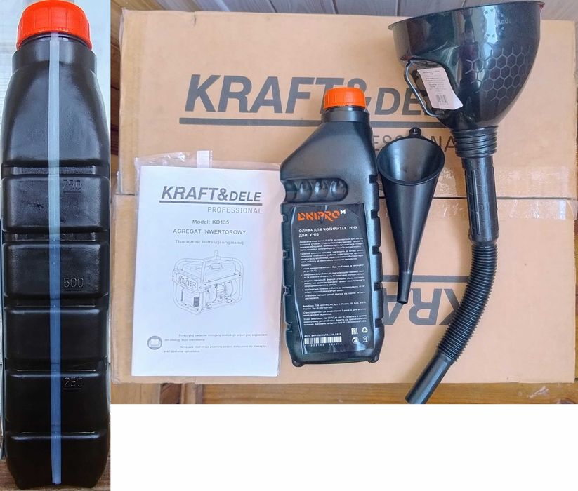 Генератор інверторний Kraft&Dele KD135 2.0 КВт