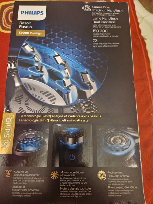 Philips s9000 prestige maquina barbear nova