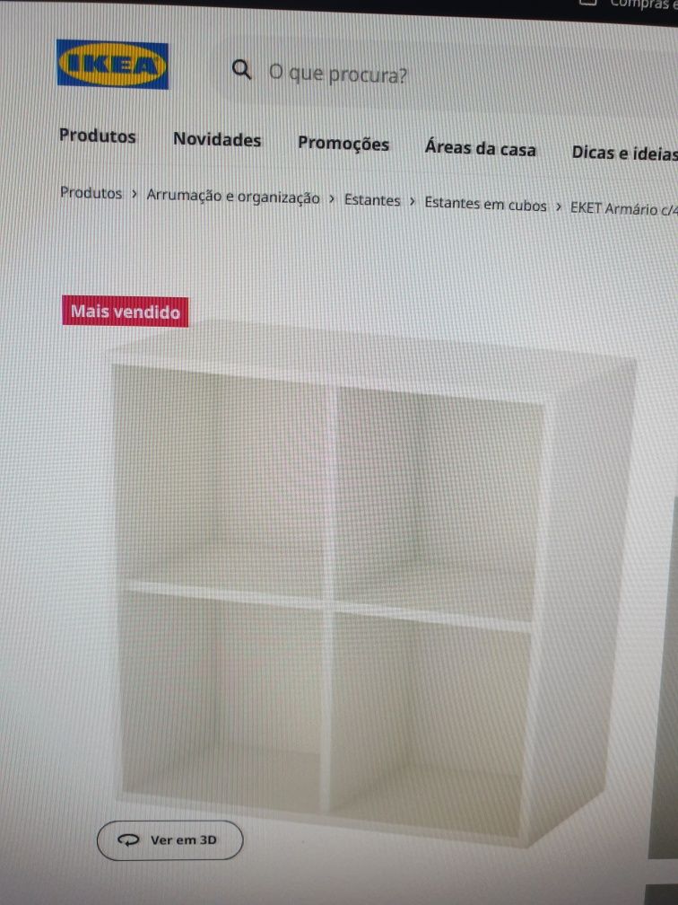 Armário com compartimentos IKEA