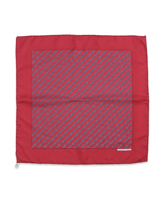 HERMES PARIS Шовкова хустка з малюнком. Оригінал