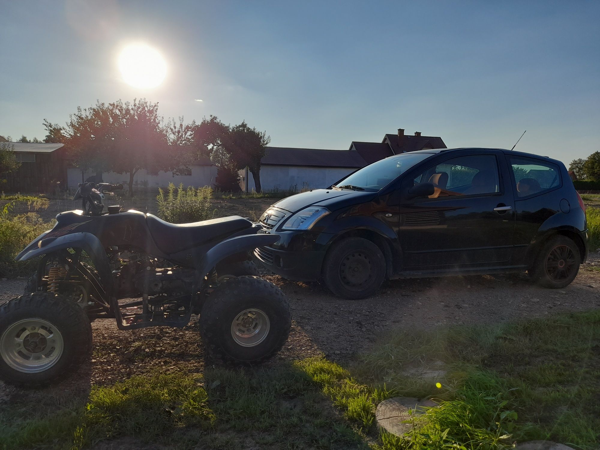 DUŻY I Mocny Quad Honda Barossa 125 2T  Zamiana Transport