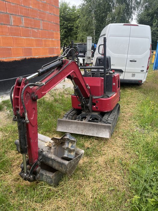24/7 Minikoparka 1T, zasięg 1,7m w dół,bez operatora bez uprawnien