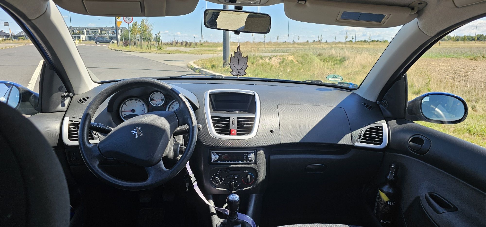 Peugeot 206+ 2009r 1.4 75km - po kolizji z dzikiem
