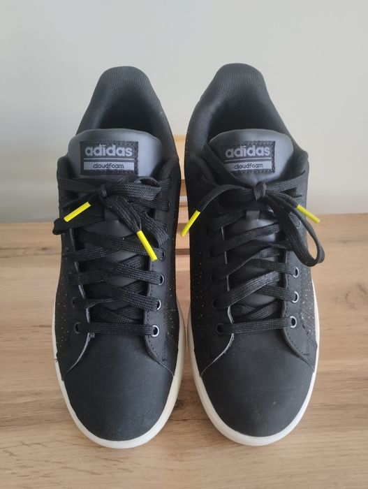 Adidas CF Advantage CL Homem Preto Amarelo EU 41 1/3
