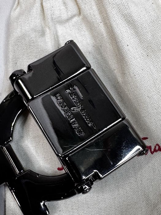 Ремінь Salvatore Ferragamo Шкіряний пояс