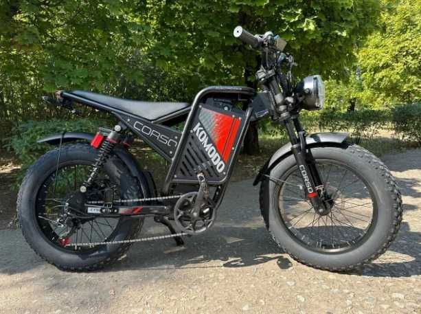 Электрофетбайк Corso "Komodo" 20" дюймов, 1000W, аккумулятор 48V18AH