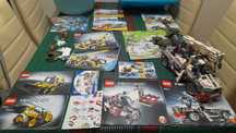 ok.5 kg Lego klocków w tym ruchome-20 zabawek, 11 zestawów, INSTRUKCJE