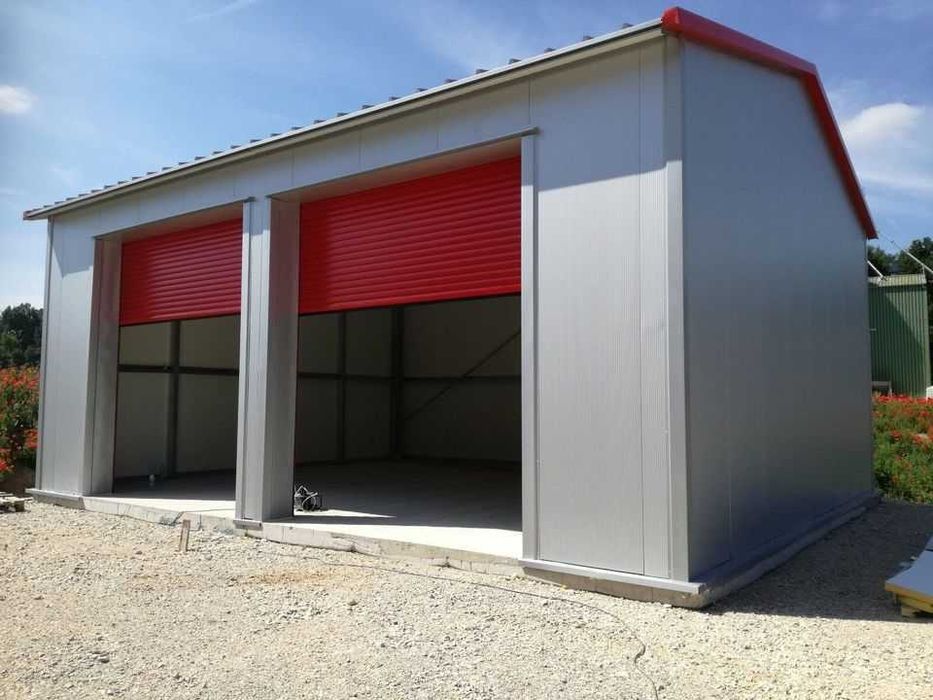 Hala magazynowa 8 m x 10 m x 4 m