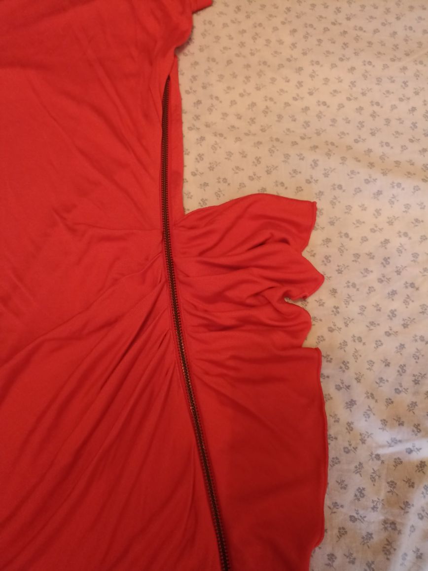 Vestido vermelho da Mango