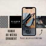 Hamak do wozka z pasami bezpieczenstwa ORNAMENT