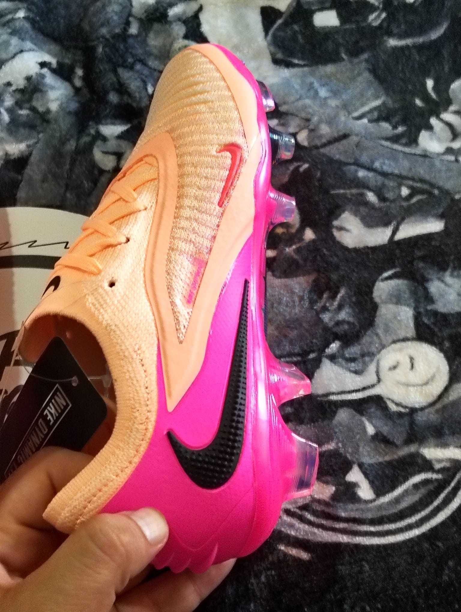 chuteiras nike phantom gx3 rosa novas tamanho 38