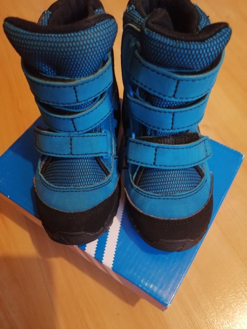 adidas CW Holtanna Snow CF niebiesko-czarne roz 22