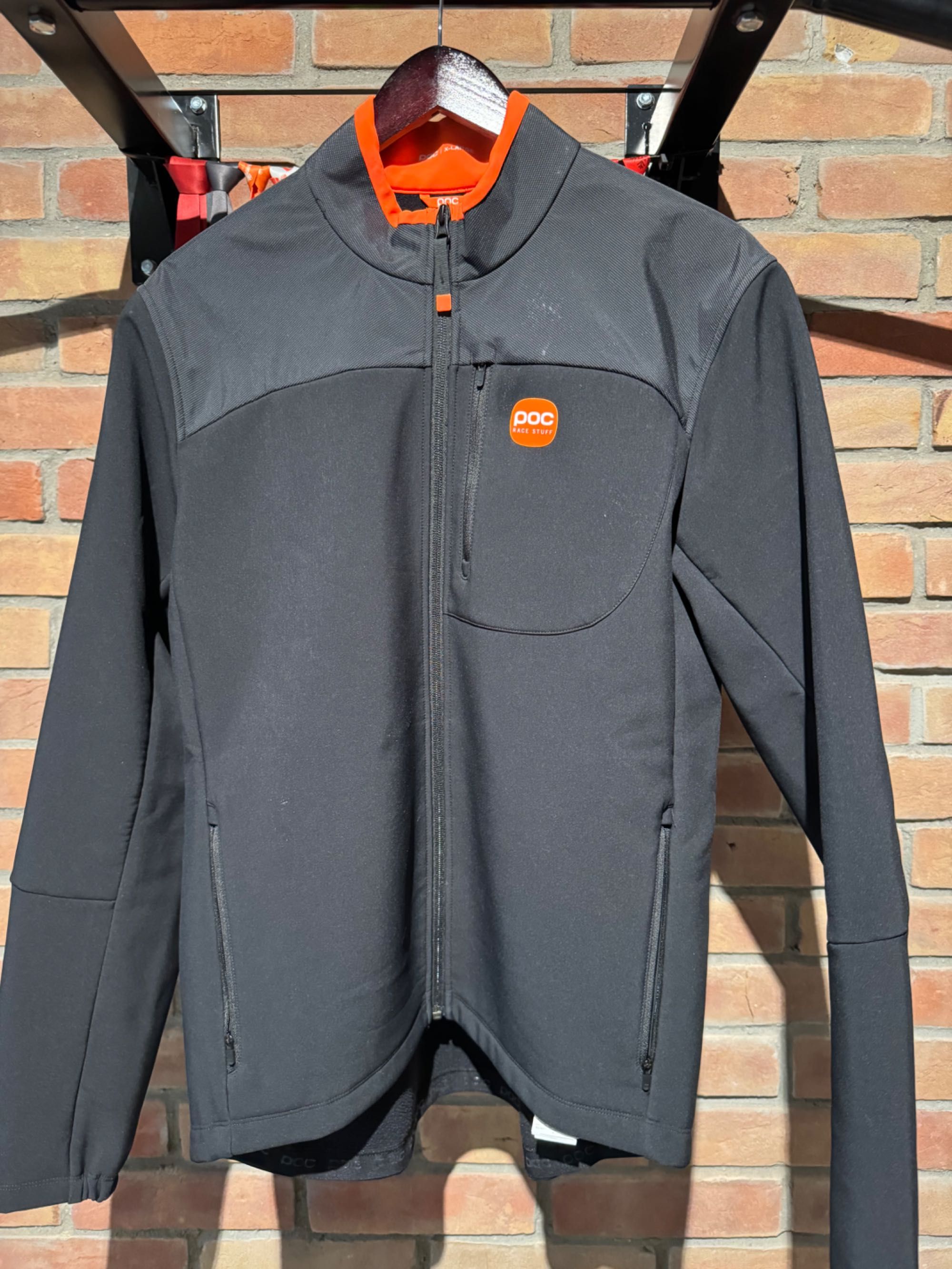 Softshell Poc Race Jacket Uranium Black rozmiar XL