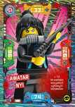 Karta błyszcząca LEGO Ninjago Awatar Nyi nr 146 Seria 5